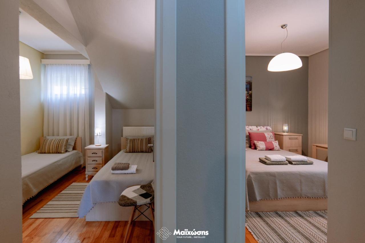 Helianthos Villa - Apartment No1 PalaiónTsiflíkion Dış mekan fotoğraf