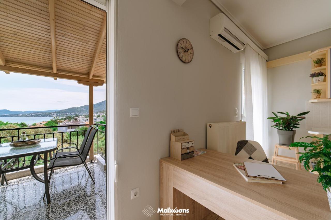 Helianthos Villa - Apartment No1 PalaiónTsiflíkion Dış mekan fotoğraf