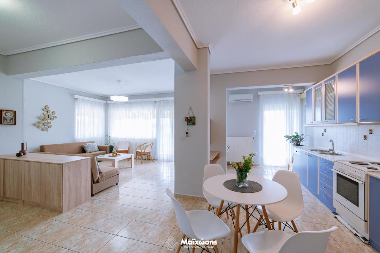 Helianthos Villa - Apartment No1 PalaiónTsiflíkion Dış mekan fotoğraf
