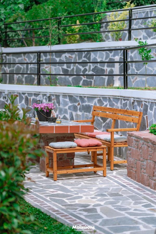 Helianthos Villa - Apartment No1 PalaiónTsiflíkion Dış mekan fotoğraf