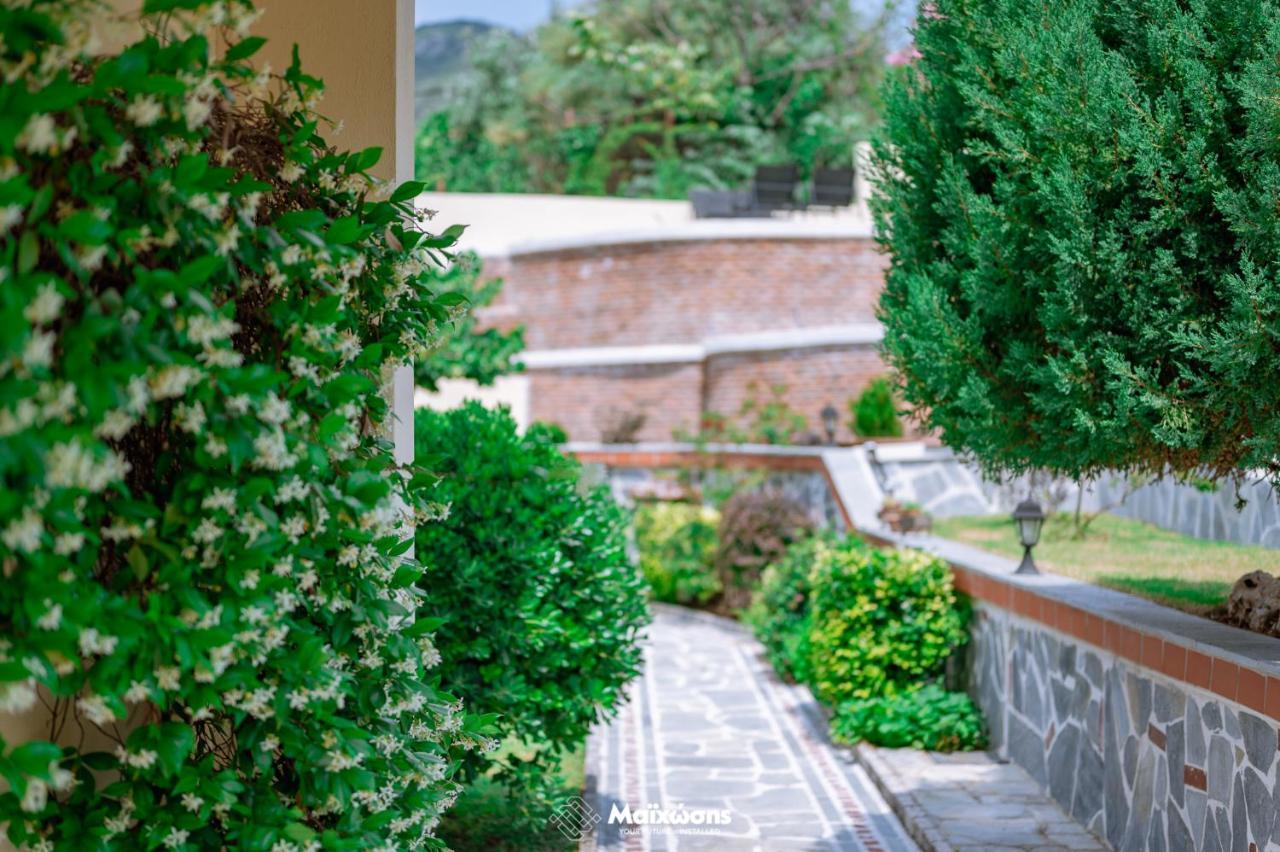 Helianthos Villa - Apartment No1 PalaiónTsiflíkion Dış mekan fotoğraf