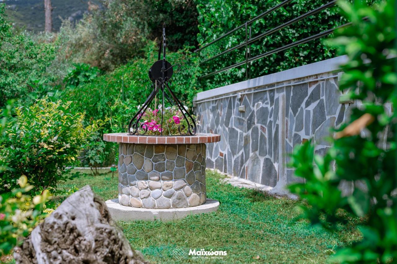 Helianthos Villa - Apartment No1 PalaiónTsiflíkion Dış mekan fotoğraf
