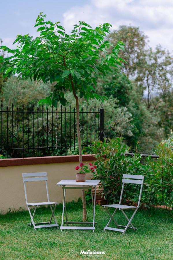 Helianthos Villa - Apartment No1 PalaiónTsiflíkion Dış mekan fotoğraf