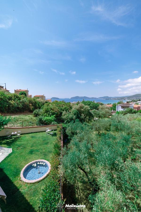 Helianthos Villa - Apartment No1 PalaiónTsiflíkion Dış mekan fotoğraf