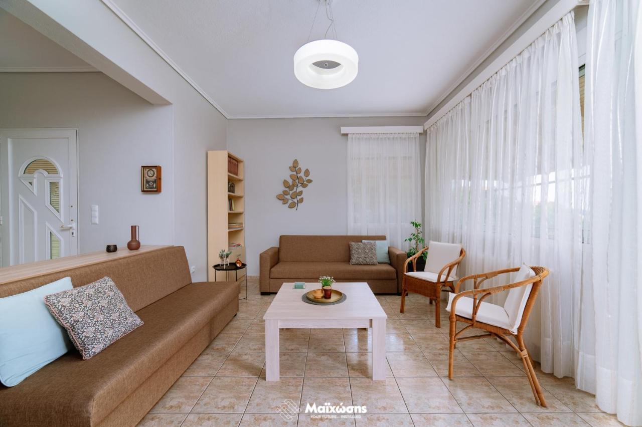 Helianthos Villa - Apartment No1 PalaiónTsiflíkion Dış mekan fotoğraf