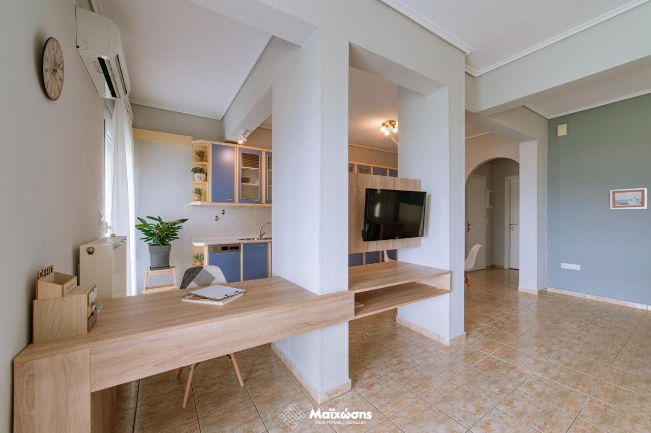 Helianthos Villa - Apartment No1 PalaiónTsiflíkion Dış mekan fotoğraf